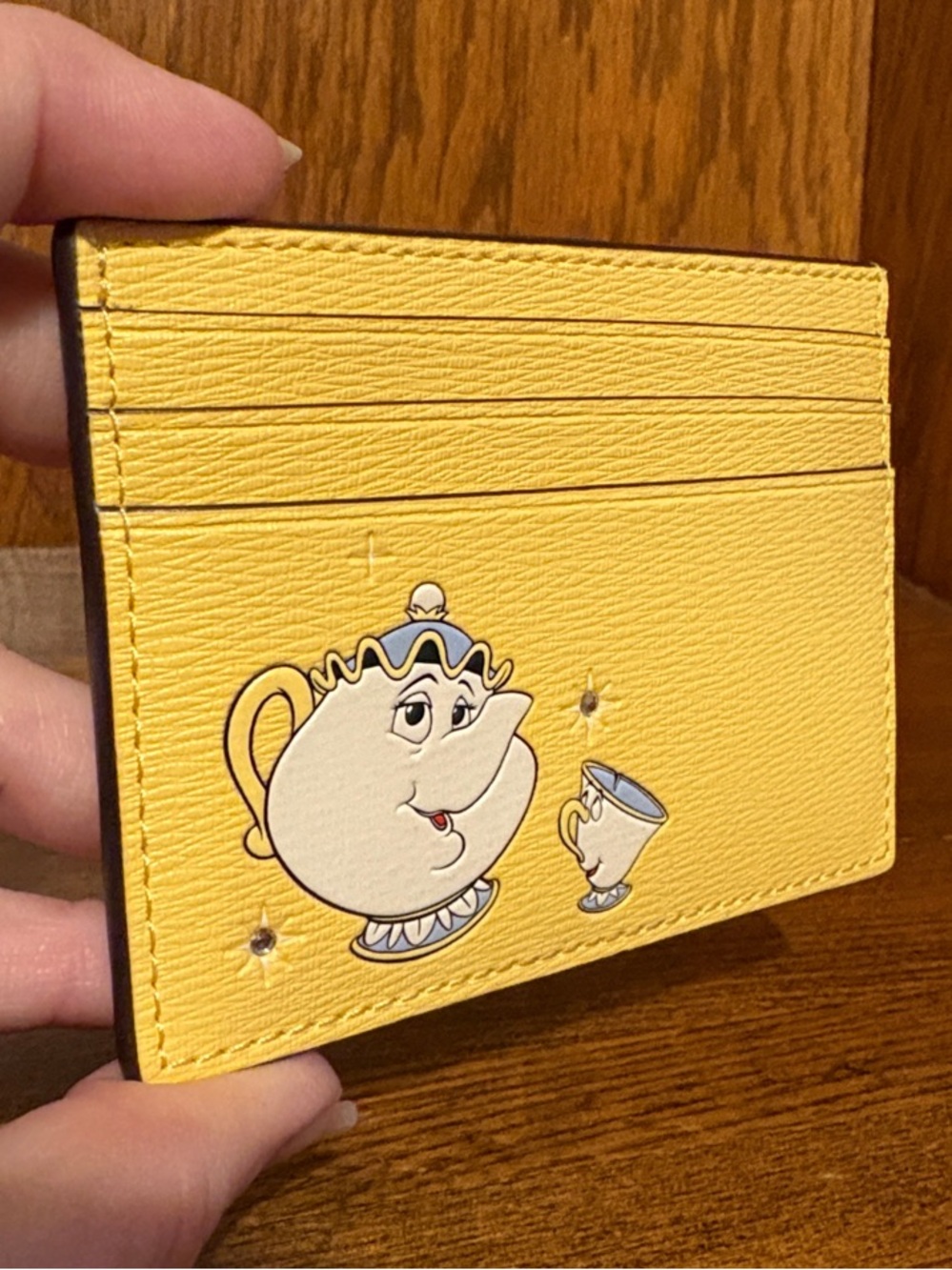 NWT-Disney x Kate Spade-SET-Beauty & Beast-Zip Wristlet & Small Card Holder-$288 - Picture 11 of 16